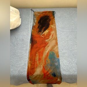 ZARA Printed Tulle Strapless Dress